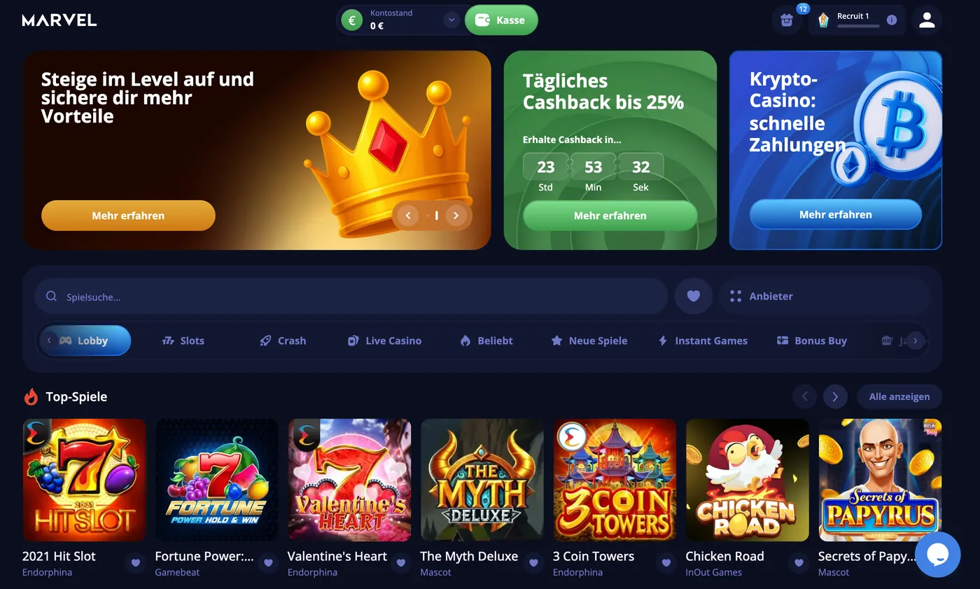 Für welche Spieler Marvel Casino geeignet ist